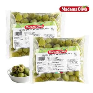 [보라티알] 마다마 그린 카스텔베트라노 올리브 800g x 2개
