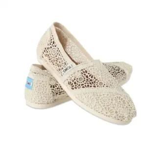 여름 신발 슬립온 플랫슈즈 레이스 여성용 단화 레이스업