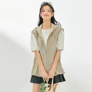 [하프클럽/체이스컬트]여자 후드 베스트