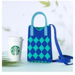 브랜드백 미니 사이즈 니트백S 다이아몬드 크로스백 여성핸드백 30대 가방 휴대폰가방 여성미니가방 핸드백