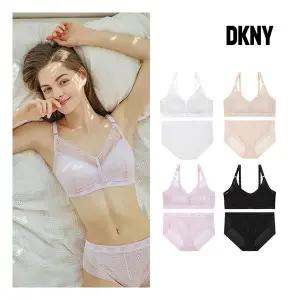 [출고가 109,900원][DKNY] 여성 풀커버리지 메쉬 브라팬티 8종세트