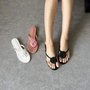 빅플라워 AQ714659 포인트 쪼리 반바지 치마 슬리퍼