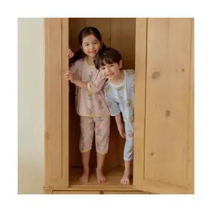 둥둥프렌즈 모달 칠부실내복(2color)