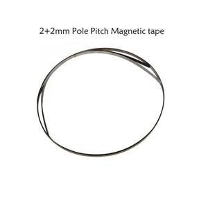 고정밀 마그네틱 테이프 폴 피치 2mm 스트립 너비 높이 10x1.2mm, 1um 센서 선반 목공 돌 등, 2 +