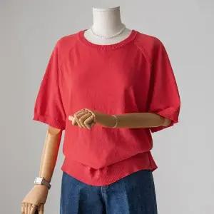 (안나앤플러스) A. 다엔 레글런 니트[니트E0108H03] 빅사이즈