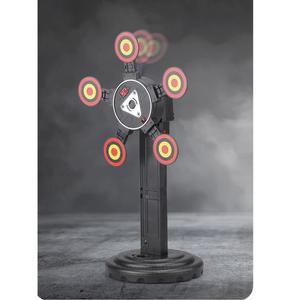 회전 사격게임 훈련 8포인트 보우 휴대용 사냥용 트레이닝 표적판 단일 농구 미니