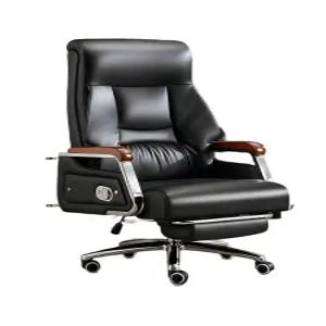 중역용의자 임원 컴퓨터 회장 사무용 책상 데스크 푹신한 만든 수 회장님 서재 강철 난간