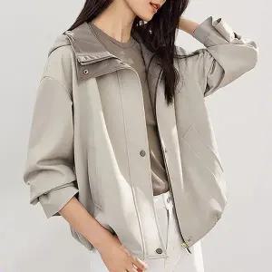 [하프클럽/몽벨리즈]다이브배색스트링후드점퍼 mde2302732