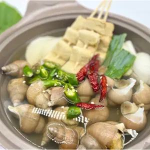 백골뱅이탕 + 면사리 2kg 대용량 밀키트 캠핑음식 소주안주 자연산 통골뱅이