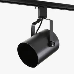 원통 PAR 30 레일 등기구 블랙 L 100xH245 인테리어 카페 조명