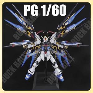재고 있음 PG 160 다반 스트라이크 프리덤 조립 모델 키트 헤드 LED 포함 ZGMF X10A 플라스틱 액션 피규어