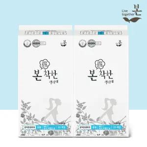 유기농본 착한 유기농 생리대 중형 30P, 2팩
