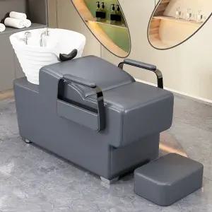 헤드스파 샴푸대 미용실 체어 이동식 매장 두피 샴푸체어