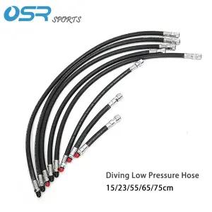 호환  스쿠버 다이빙 BCD 저압 호스 스쿠버 다이빙 레귤레이터 문어 1 단계 문어 튜브