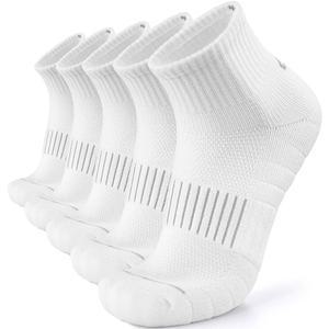 남성용 라풀라스 메리노 울 쿼터 양말, 하이킹 러닝, 쿠션 압박 지지대, 보온 두께, 5켤레