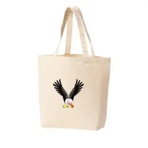 에코백 토트백 VULTURE 알파벳V 독수리 콘도르 솔개 하늘왕 그림 다양한 사이즈