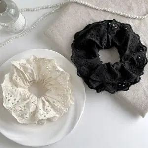 헤어밴드 펀칭 레이스 빅사이즈 스크런치 펀칭 빅사이즈 스크런치