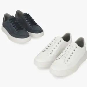 남성 소가죽 스티치포인트 스니커즈 4cm LCMS63U513_SC