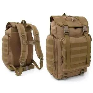 전술가방 남성 군용품 배낭 여행용 패션 서바이벌 가방 베이지
