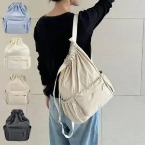 일상용 캐주얼 스타일 경량 백팩 여행용 학생가방