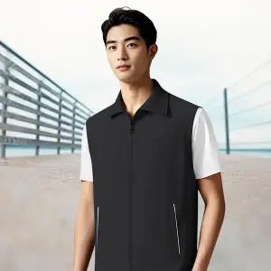 [셀러허브]여름 아이스 작업조끼 남녀공용 등산 조끼 베스트 작업복 단체복 (S35402837)