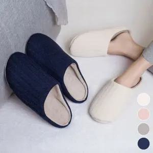 사계절슬리퍼 소음방지 소프트 면 실내 슬리퍼 ELB-006