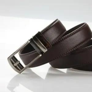 고급 남성용 견고한 허리띠 가족 버클 정장용 벨트