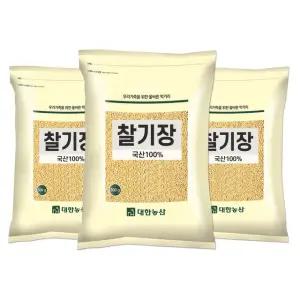 (핫딜) 국산 찰기장 500gx3봉