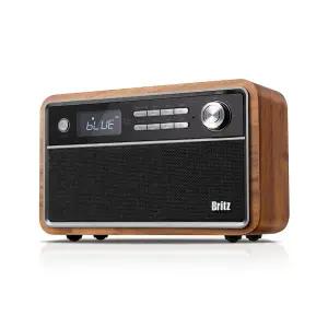매장용 브리츠 레트로 올인원 블루투스 스피커 BA-MK300