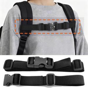 백팩 체스트 백 스트랩 하네스 조절 가능 어깨끈 가방용 아웃도어 캠핑 전술