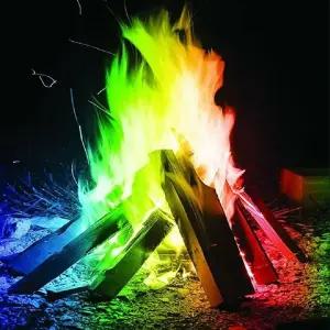 오로라 불꽃 놀이 불멍가루 30g 캠프파이어 캠핑