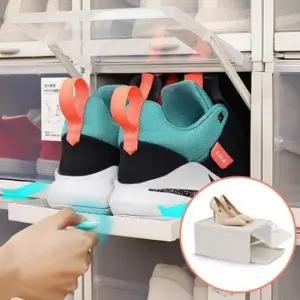 [생활] 3단 조립식 신발 정리함 슈즈 보관 케이스 수납 선반