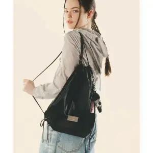 매장정품 마스마룰즈 MASMARULEZ 304 Gym sack string bag _ Glittery black 5010564835 593336