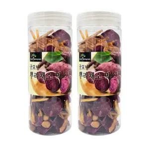 혼합견과 굿모닝너츠 뿌리 채소 믹스넛 2통/총600g내외