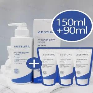 에스트라 아토베리어 365 로션 150ml+90ml (30mlx3개) 아스트라 대용량 로션(SH)
