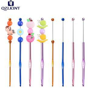 3mm-6mm 신형 비즈 알루미늄 코바늘 DIY 단일 끝  (스웨터용)