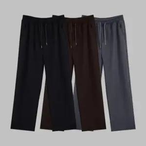 [의류] 디고크 남자 스웨이드 와이드 팬츠 SD231101M 스키니