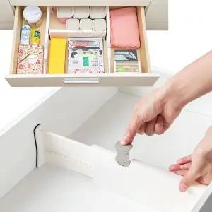 길이조절 서랍 칸막이 정리 수납 분리 파티션 책상 장 정돈