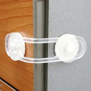 부착식 안전 서랍 잠금장치 소형 보안 장치 시스템 부착 보호 가정 용 키 장비