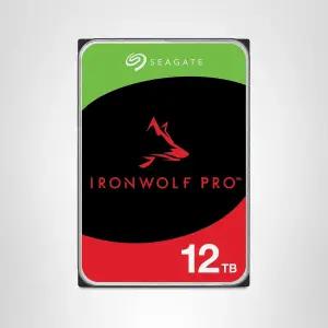 Seagate IronWolf Pro 12TB 엔터프라이즈 NAS 내장 HDD u2013CMR 3.5인치 SATA 6Gb /s 7 200RPM 256MB
