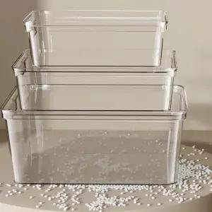 buyus  소형 클리어 투명 수납 바구니 정리함  굿딜 브이숍 illo001