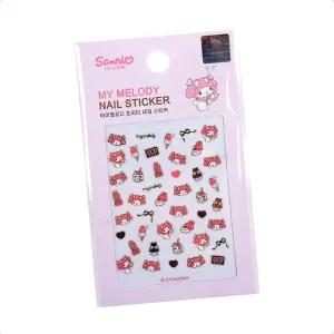 여학생선물 캐릭터네일 마이멜로디 프리티 네일 스티커 산리오 간편