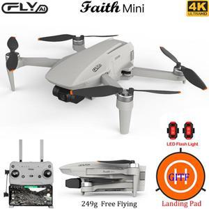 CFLY Faith 미니 드론 4K 전문 HD 카메라 5G GPS Wifi 3 축 짐벌 249g 브러시리스 3KM 거리 접이식 RC 쿼드