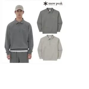 [갤러리아] [스노우피크]랜드 반집업 맨투맨- S24SMFZT50