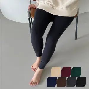 따뜻한 퍼레깅스 뒷꿈치 고리형 시보리 컬러스타킹 gkd8+7uQa