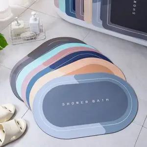 규조토욕실매트 화장실 발매트 주방 현관 싱크대 발판 (KYR-WB7957E)