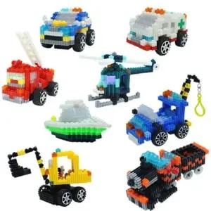 교통 글로벌이지 이지 툭툭블럭 교통기관 8종 시리즈 택1