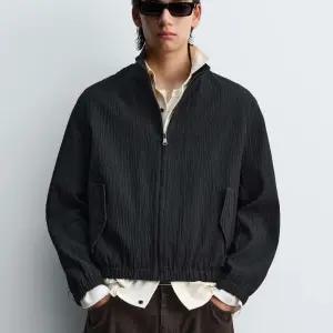 자라 크링클 페이크 박시 핏 재킷 블랙 7380/803/800 7380803