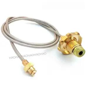 LPG 가스통 연결 캠핑 버너 스토브 전환관 호스 가스관 튜브