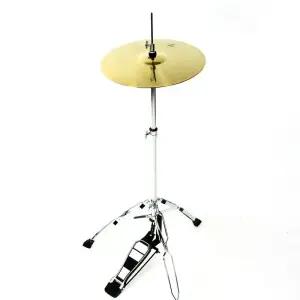 드럼 심벌즈 워터 리듬 크러쉬 스탠드 세트 하이햇 연습 크롬 용 핸드 타 악기